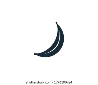 Diseño de la plantilla del logotipo del vector de iconos de la fruta de la banana