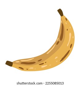 banana fruit icon white background