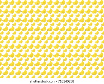 Banana Fruit Illustration background
