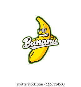 Banana Fruit Logo