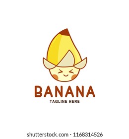 Banana Fruit Logo