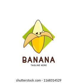 Banana Fruit Logo