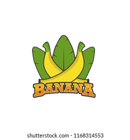 Banana Fruit Logo
