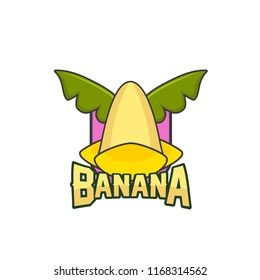 Banana Fruit Logo