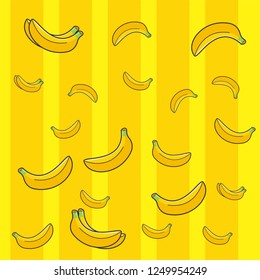 Banana Fruit Seamless
Pattren Modern Design