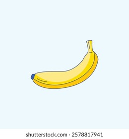 Banana Fruit Summer Illustration for design needs, Landing Pages, Animation, Apps, Presentations, Content Creator and other Promotions
