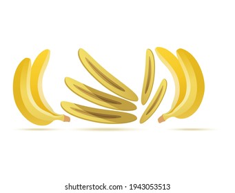 Banana fruit that is processed into chips