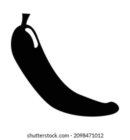 banana fruit vector black art