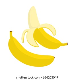 Banana Fruit Vector Design Stock Image
