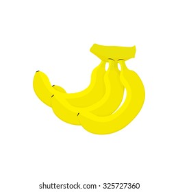 banana fruit vector illustration