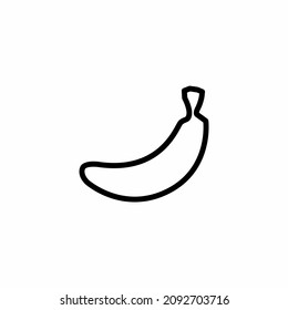 Banana. Fruit. Veganism, vegetarianism, raw food diet, proper nutrition. Vector isolated objects.