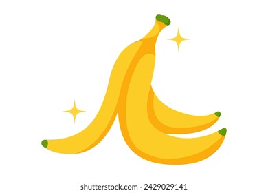 Banana Funny Flat Sticker Design