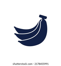banana glyph icon design vector image