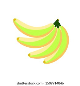 banana icon design, banana illustration design.