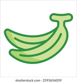 Banana Icon Element For Design