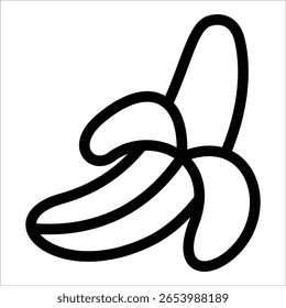 Banana Icon Element für Design