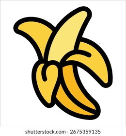 Elemento del icono del plátano para el diseño