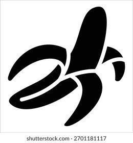 Banana Icon Element For Design