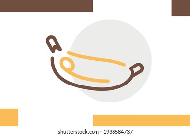 Banana Icon Food and Fruit Relate icon Camping Elements