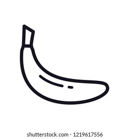 Banana icon ,fruit icon vector logo template