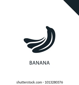 banana icon illustration isolated vector sign symbol