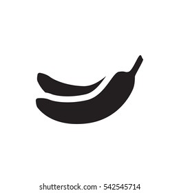 Banana icon illustration isolated vector sign symbol