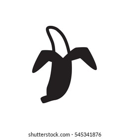 banana icon illustration isolated vector sign symbol