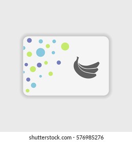 Banana icon illustration isolated vector sign symbol
