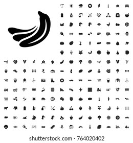 Banana icon illustration isolated vector sign symbol. agriculture icons set for web and mobile.
