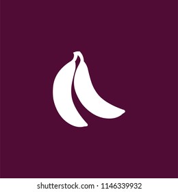 banana icon illustration vector 