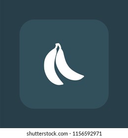 banana icon illustration vector 