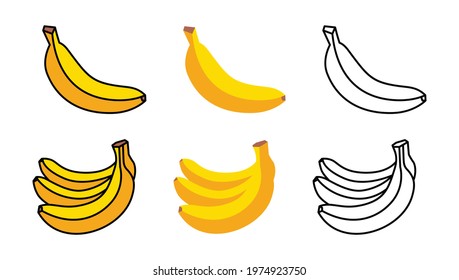 Banana, Download Grátis, Desenho, Vetor