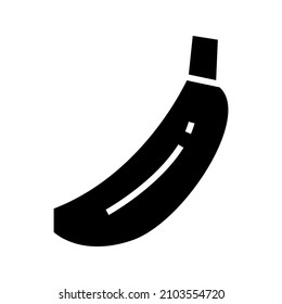 Banana icon isolated on white background