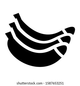 banana icon isolated sign symbol vector illustration - high quality black style vector icons
