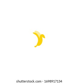 Banana icon logo illustration design