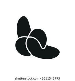 Banana icon represents tropical fruit, healthy snacking, and natural energy for everyday nutrition.