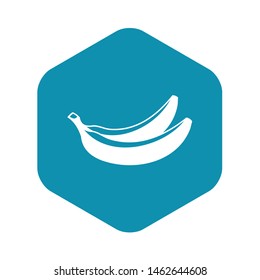 Banana icon. Simple illustration of banana vector icon for web