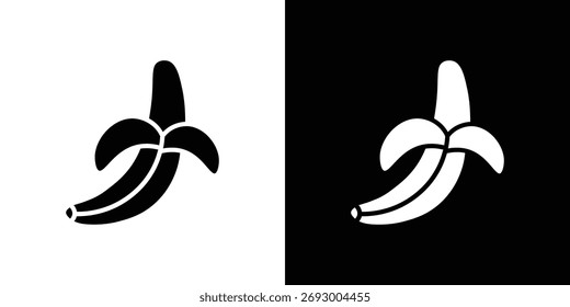 Banana icon symbol infographics website design, logo, app, UI