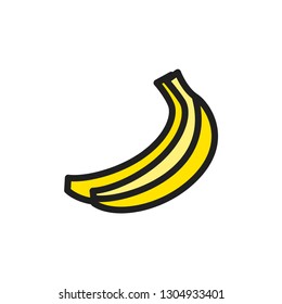 Banana Icon Vector
