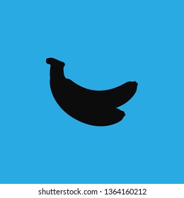 banana icon vector