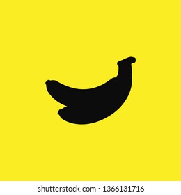 banana icon vector