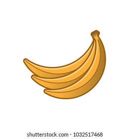 Banana Icon Vector Illustration