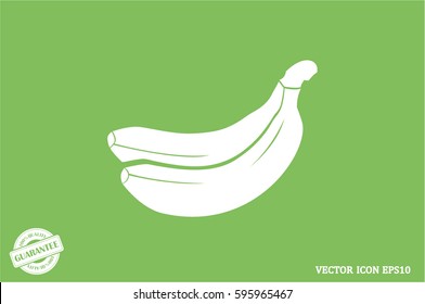 banana icon vector illustration
