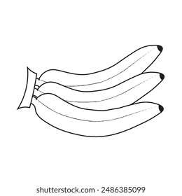 banana icon vector illustration design template