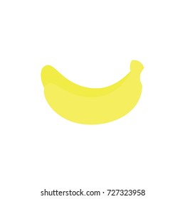 Banana icon vector logo illustration