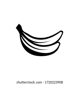 banana icon. vector banana sign