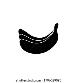 banana icon vector sign symbol