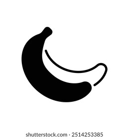 Banana icon vector stock illustration