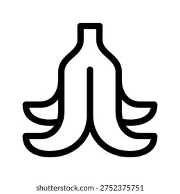 Banana Icon Vector Symbol Design Illustration