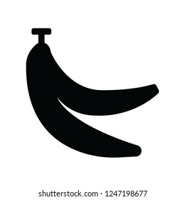 Banana icon for web and print 